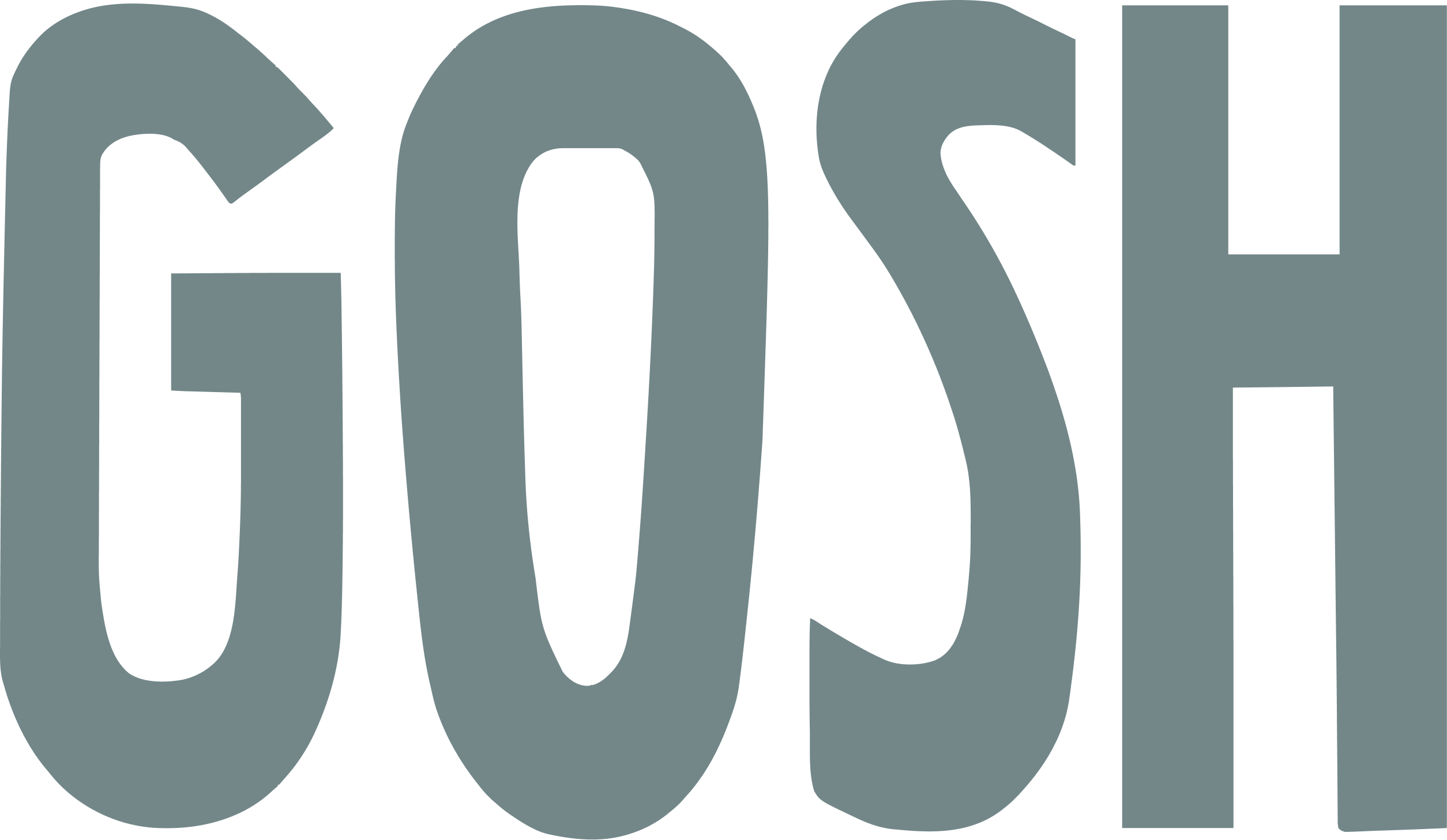 GOSH LOGO - grey